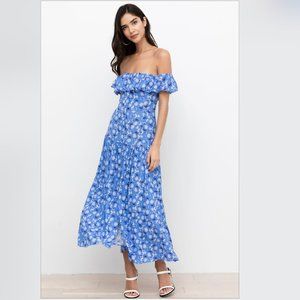 Anthropologie Yumi Kim Off-The-Shoulder NWT Dress